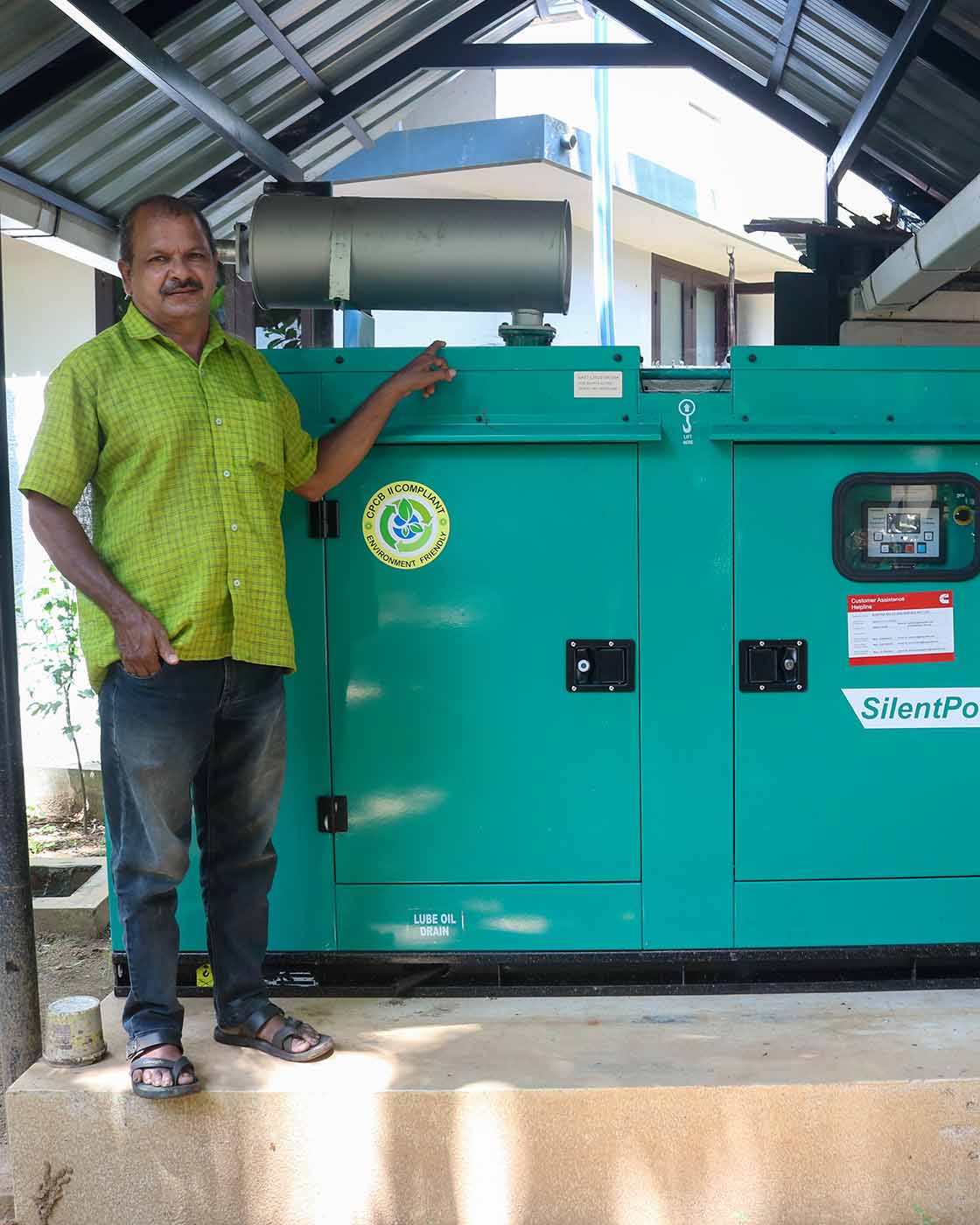 20 kVA Green Generator Installation